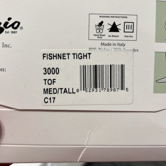 Capezio professional fishnet tights NWT - Picture 4 of 7
